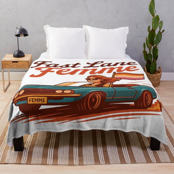 Item preview, Fast Lane Femme: Lesbian Pride in Motion designed and sold by Rajasekar.