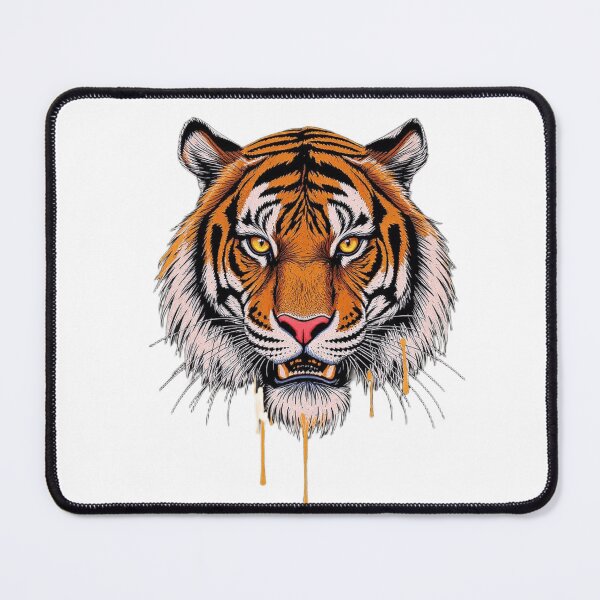 Item preview, Fierce Tiger Head Art designed and sold by TB3A.