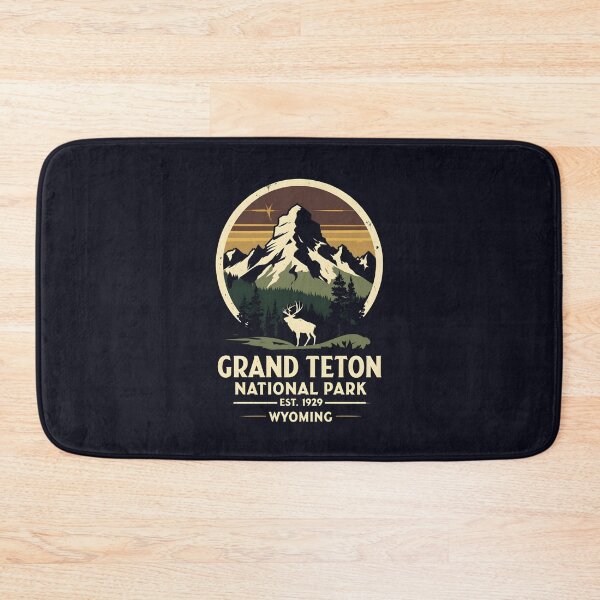 Item preview, Grand Teton National Park - Wyoming - US  designed and sold by GoodOldVintage.