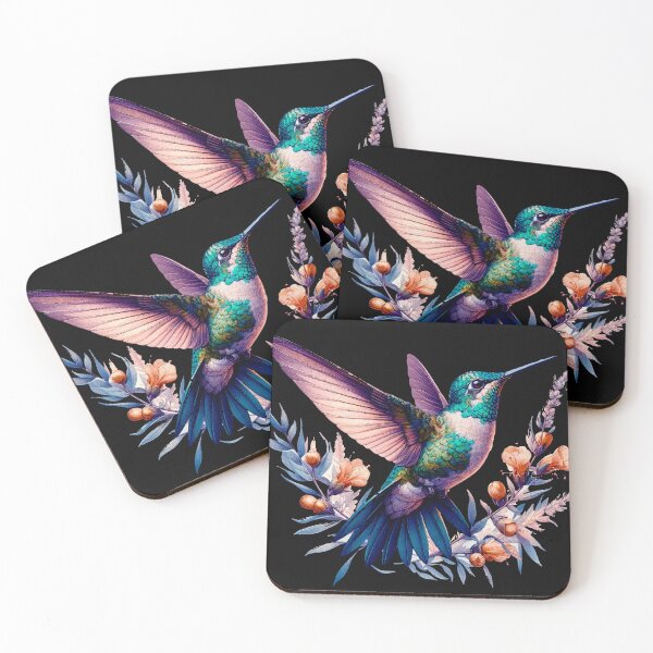 Item preview, Hummingbird Detailed Illustration | Vibrant Digital Bird Art designed and sold by  Ojo de Lilith.