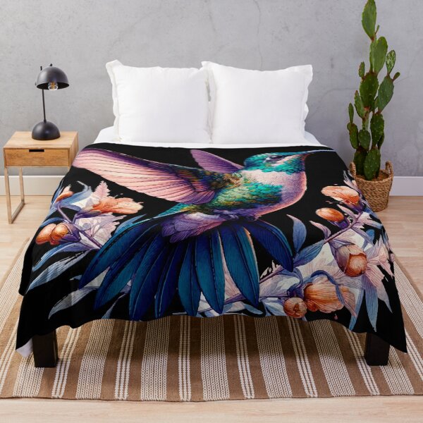 Item preview, Hummingbird Detailed Illustration | Vibrant Digital Bird Art designed and sold by Ojo de Lilith.