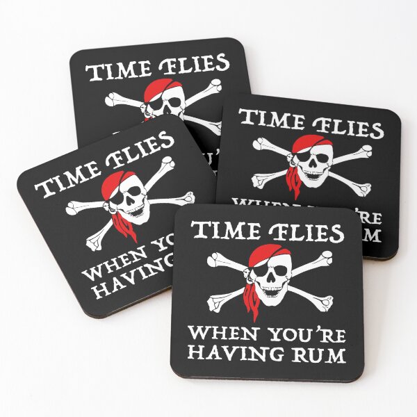 Item preview, Time Flies When You're Having Rum designed and sold by Cat Lady Designs.