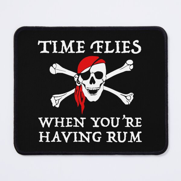 Item preview, Time Flies When You're Having Rum designed and sold by Cat Lady Designs.