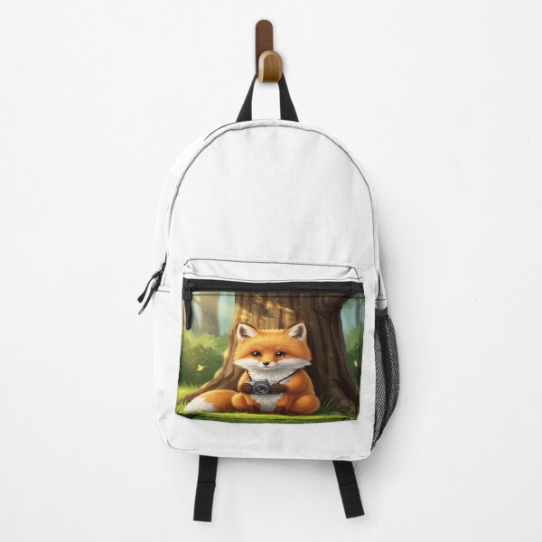 Item preview, Little Fox in Forest – Sock & Gift Art designed and sold by FluffyForest.