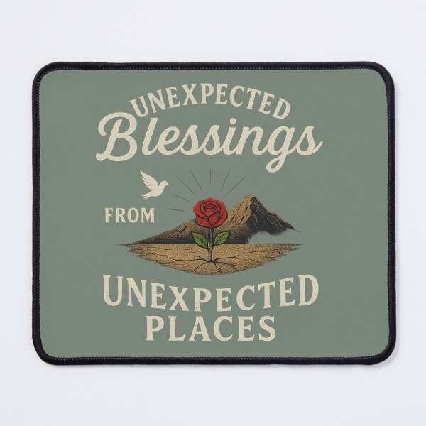 Item preview, “Unexpected Blessings from Unexpected Places” designed and sold by authormikemuncy.