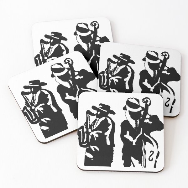 Item preview, Jazz Band Silhouette  designed and sold by Rana M. Muasher.