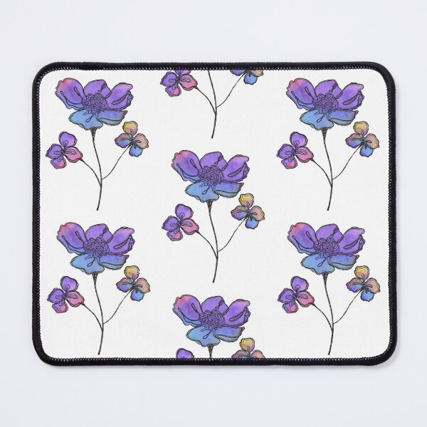 Item preview, Watercolor and Ink Florals  designed and sold by Rana M. Muasher.