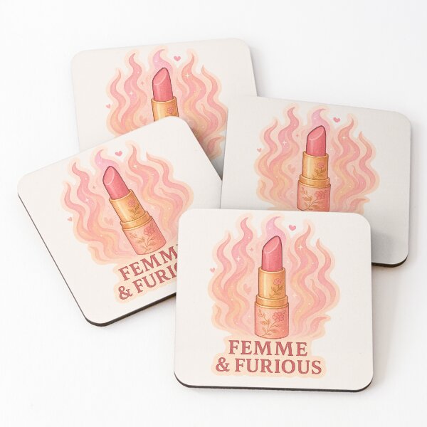 Item preview, Femme & Furious – Lipstick Lesbian designed and sold by ThroneOfCraft.