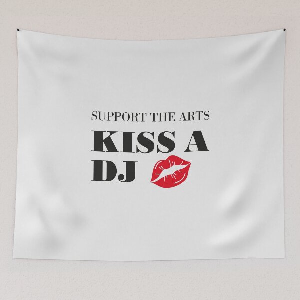 Item preview, Support The Arts. Kiss a DJ! designed and sold by paulo silveira.