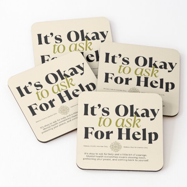 Item preview, It's Okay to ask for Help T-Shirt designed and sold by mindyourco.