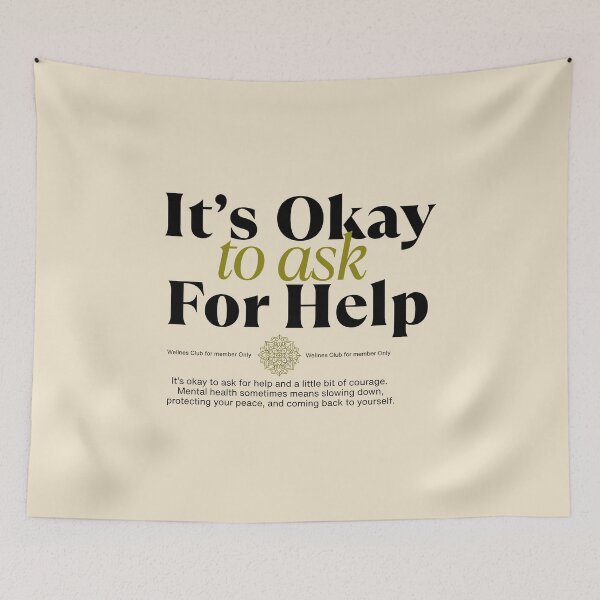 Item preview, It's Okay to ask for Help T-Shirt designed and sold by mindyourco.