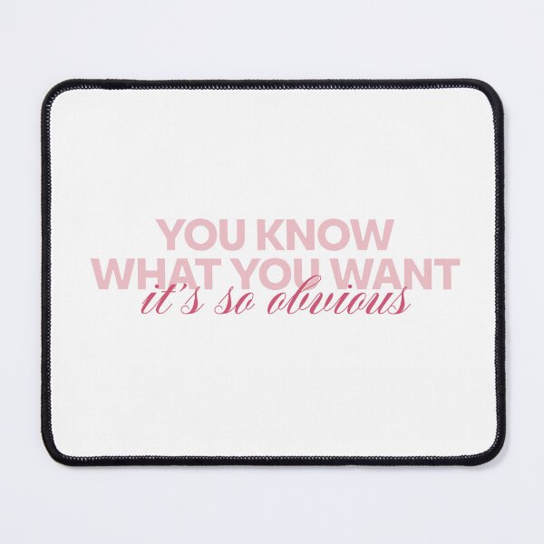 Item preview, You know what you want, its so obvious designed and sold by yuliiyadesigns.