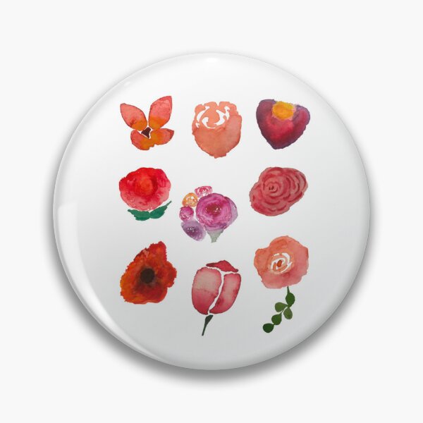 Item preview, Watercolour Florals designed and sold by Rana M. Muasher.