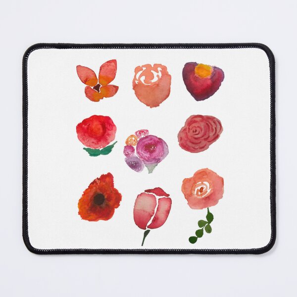 Item preview, Watercolour Florals designed and sold by Rana M. Muasher.