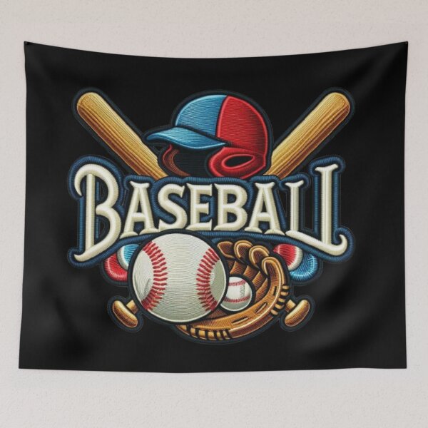 Item preview, All-Star Diamond Spirit: Classic Baseball Essentials / Stylish Retro Sport Art designed and sold by redask2me.