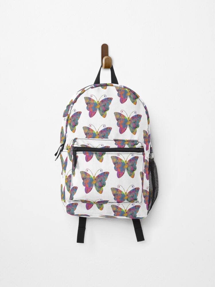 Thumbnail 1 of 3, Backpack, Abstract Butterfly  designed and sold by MuasherArt.