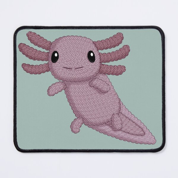 Item preview, Crochet Axolotl designed and sold by 1Hope1Faith.