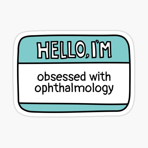 Item preview, I'm Obsessed with Ophthalmology designed and sold by MaryAller.
