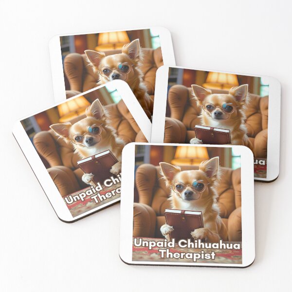 Item preview, Unpaid Chihuahua Therapist – Cute Chihuahua Office Humor designed and sold by Fredster1966.