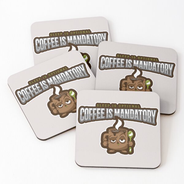 Item preview, Sleep is Optional Coffee is Mandatory designed and sold by CPTees57.