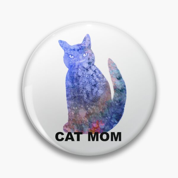 Item preview, Cat Mom Blue Cat  designed and sold by art64.