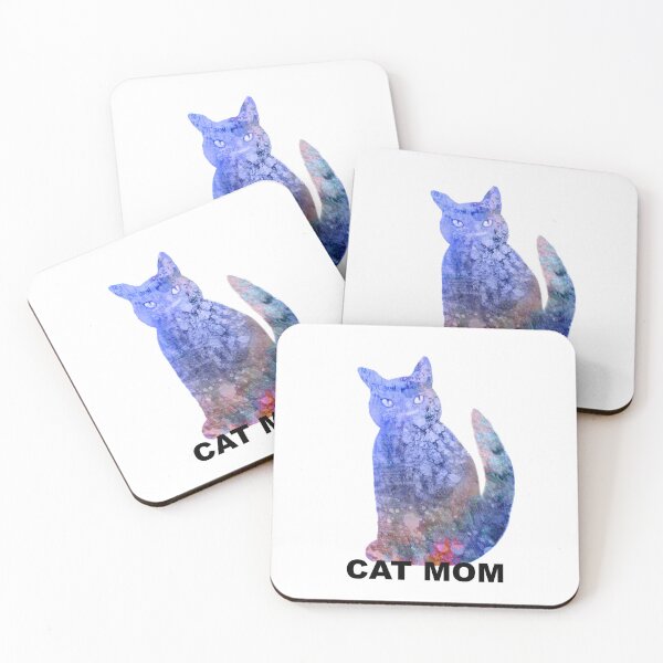 Item preview, Cat Mom Blue Cat  designed and sold by art64.