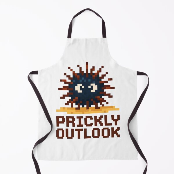 Item preview, Prickly Outlook – Pixel Sea Urchin on Seabed designed and sold by NaturePixel.