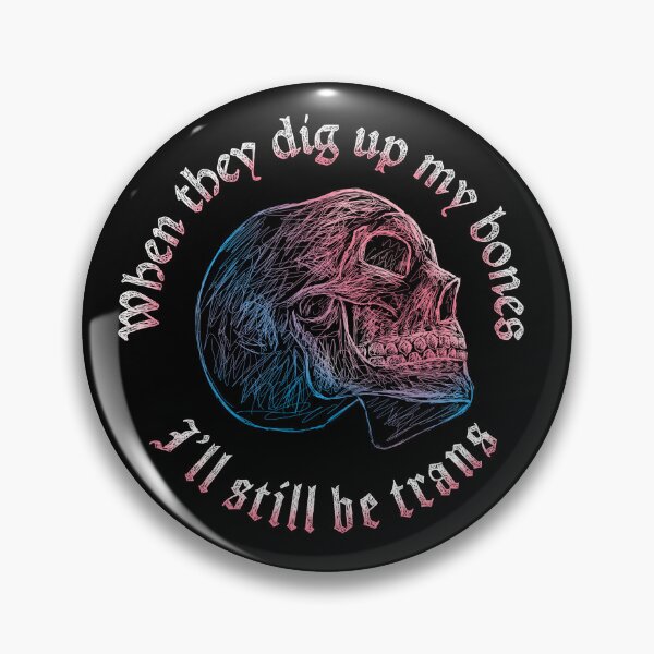 Item preview, Trans Bones (Circular Variant) designed and sold by shardsofblue.