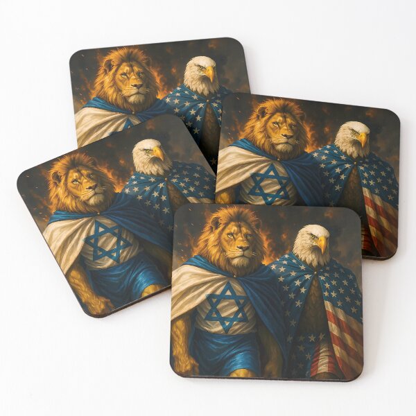 Item preview, Allies of Power – The Lion and the Eagle United designed and sold by Artistic canvas store.