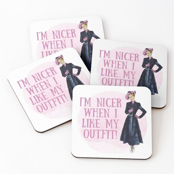 Item preview, I'm Nicer when I Like My Outfit! Fashion, Motivation, and Encouragement designed and sold by SSustainable.