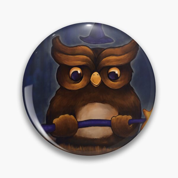 Item preview, Mystical Owl Wizard – Digital Fantasy Art designed and sold by Jamie Herself.
