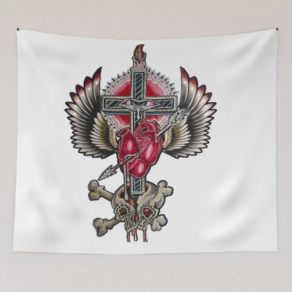 Item preview, Watercolor tattoo design by mike kobo designed and sold by Mikekobo.