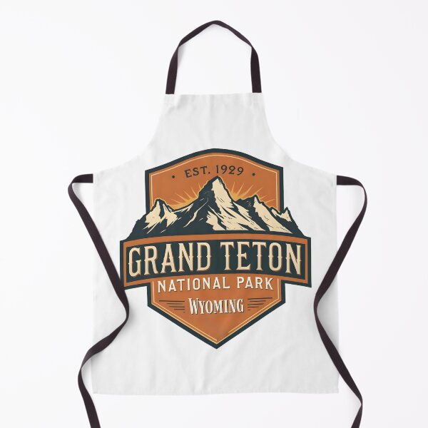 Item preview, Grand Teton National Park - Wyoming - US designed and sold by GoodOldVintage.