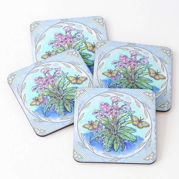 Item preview, Primroses Flowers designed and sold by artmuvz.