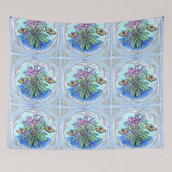 Item preview, Primroses Flowers designed and sold by artmuvz.