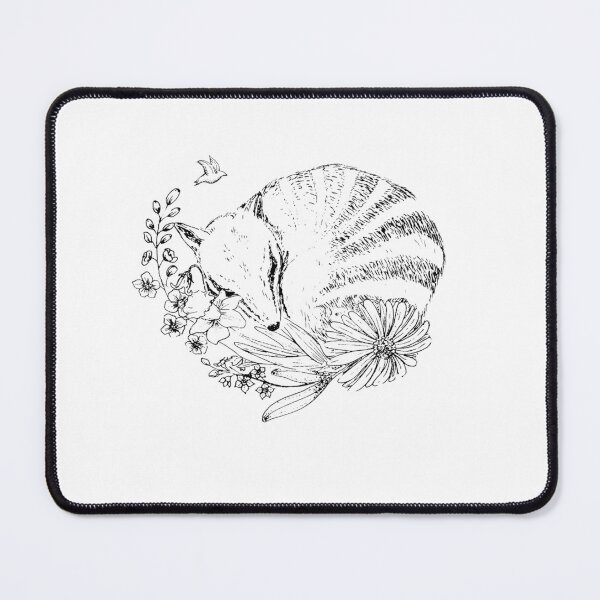 Item preview, Sleeping Floral Numbat designed and sold by Jodie Quinn.