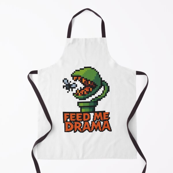 Item preview, Feed Me Drama – Pixel Venus Flytrap in Action designed and sold by NaturePixel.