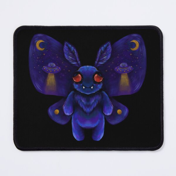 Item preview, UFO Mothman – Cryptid Digital Art designed and sold by Jamie Herself.