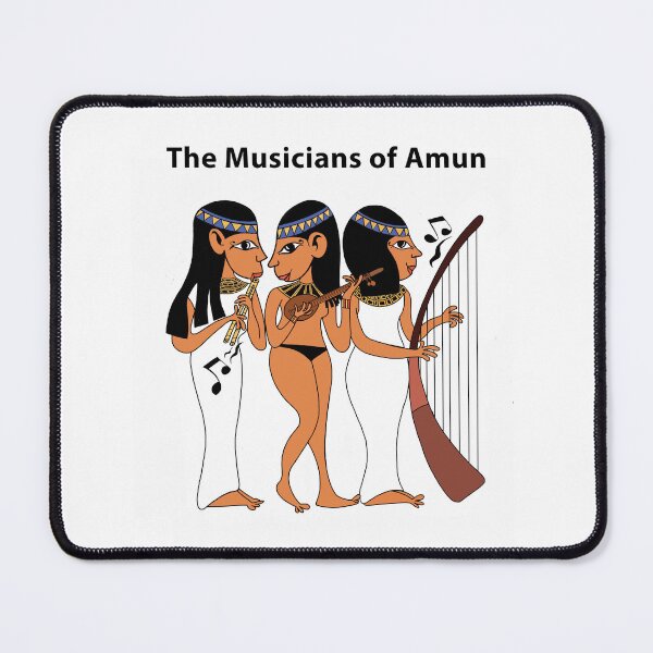 Item preview, The musicians of Amun designed and sold by waelhameedooo.