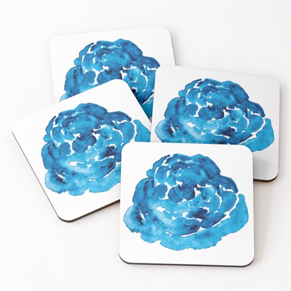 Item preview, Blue Watercolor Rose  designed and sold by Rana M. Muasher.