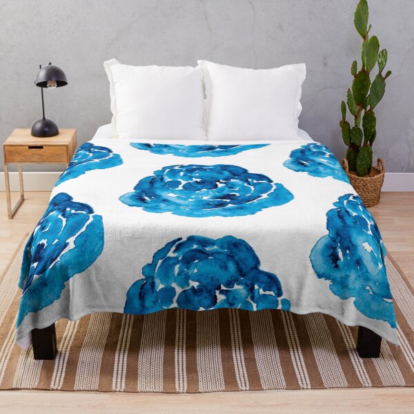 Item preview, Blue Watercolor Rose designed and sold by Rana M. Muasher.