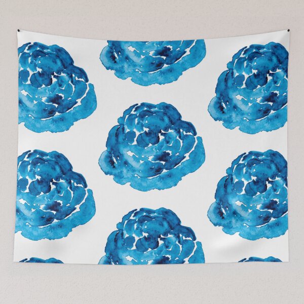Item preview, Blue Watercolor Rose  designed and sold by Rana M. Muasher.