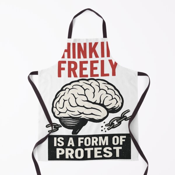 Item preview, Thinking Freely – Political Thought Resistance Artwork designed and sold by mostafa gebril ⭐⭐⭐⭐⭐.
