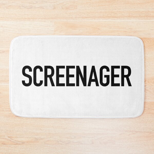 Item preview, Screenager Funny Quotes in Modern Minimal designed and sold by Memes N Lore .
