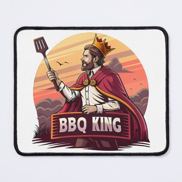 Item preview, bbq king designed and sold by GogoGrove.