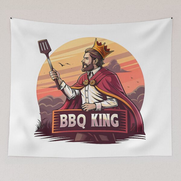 Item preview, bbq king  designed and sold by GogoGrove.