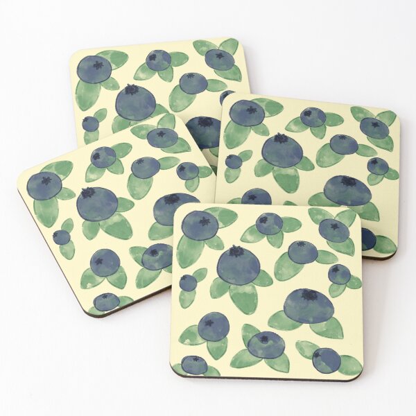 Item preview, Blueberries & Butter Yellow designed and sold by briannaderro.