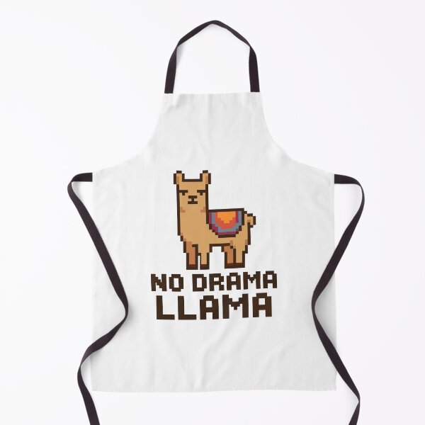 Item preview, No Drama Llama – Pixel Llama with Attitude designed and sold by NaturePixel.