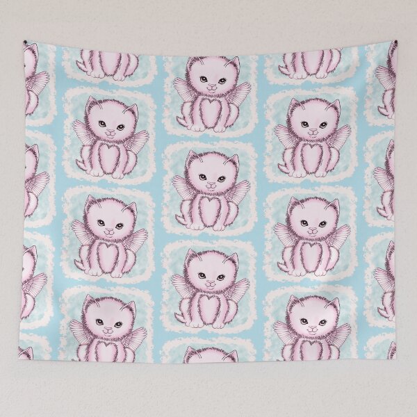 Item preview, Pink Cat Fairy designed and sold by artmuvz.