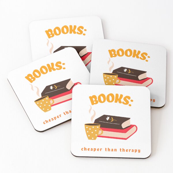 Item preview, BOOKS: CHEAPER THAN THERAPY designed and sold by TeeezShirtz.